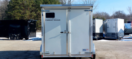 New 7 X 14 CARGO ENCLOSED AMERA-LITE TANDEM AXLE ALL ALUMINUM 2026 FOREST RIVER