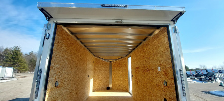 New 7 X 14 CARGO ENCLOSED AMERA-LITE TANDEM AXLE ALL ALUMINUM 2026 FOREST RIVER