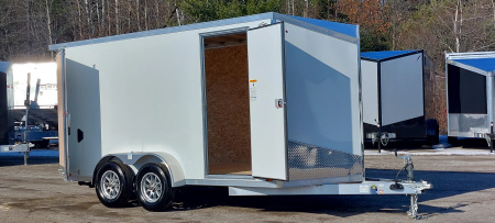 New 7 X 14 CARGO ENCLOSED AMERA-LITE TANDEM AXLE ALL ALUMINUM 2026 FOREST RIVER