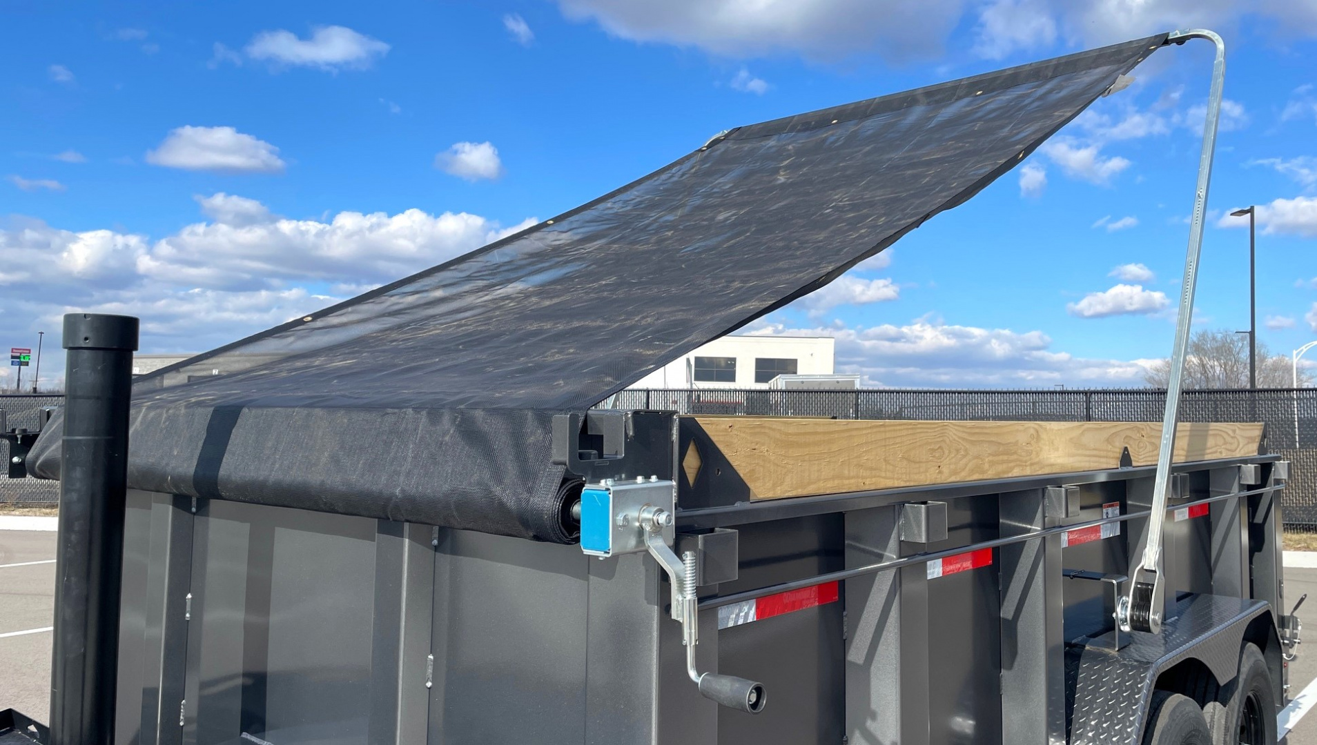 New Diamond C 14' LPT 207 Dump Trailer - 32" Sides, Board Brackets, Spare, Solar Charger