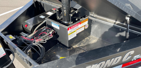 New Diamond C 14' LPT 207 Dump Trailer - 32" Sides, Board Brackets, Spare, Solar Charger