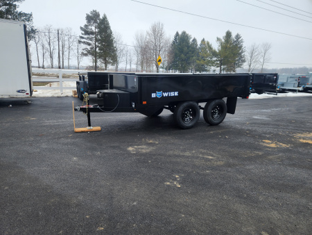 New 2026 BWISE DTR7 72x10 7K Light Duty Tandem Axle Dump Trailer