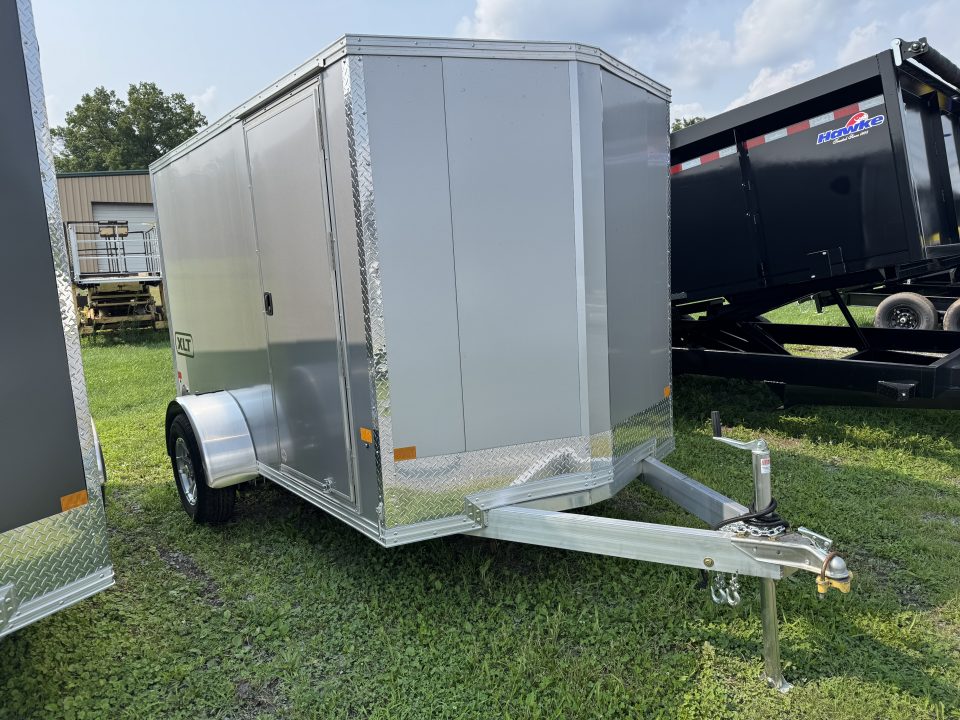 New 2027 E-Z Hauler EZEC6X10SA XLT PRO Cargo / Enclosed Trailer .080 POLY SIDES