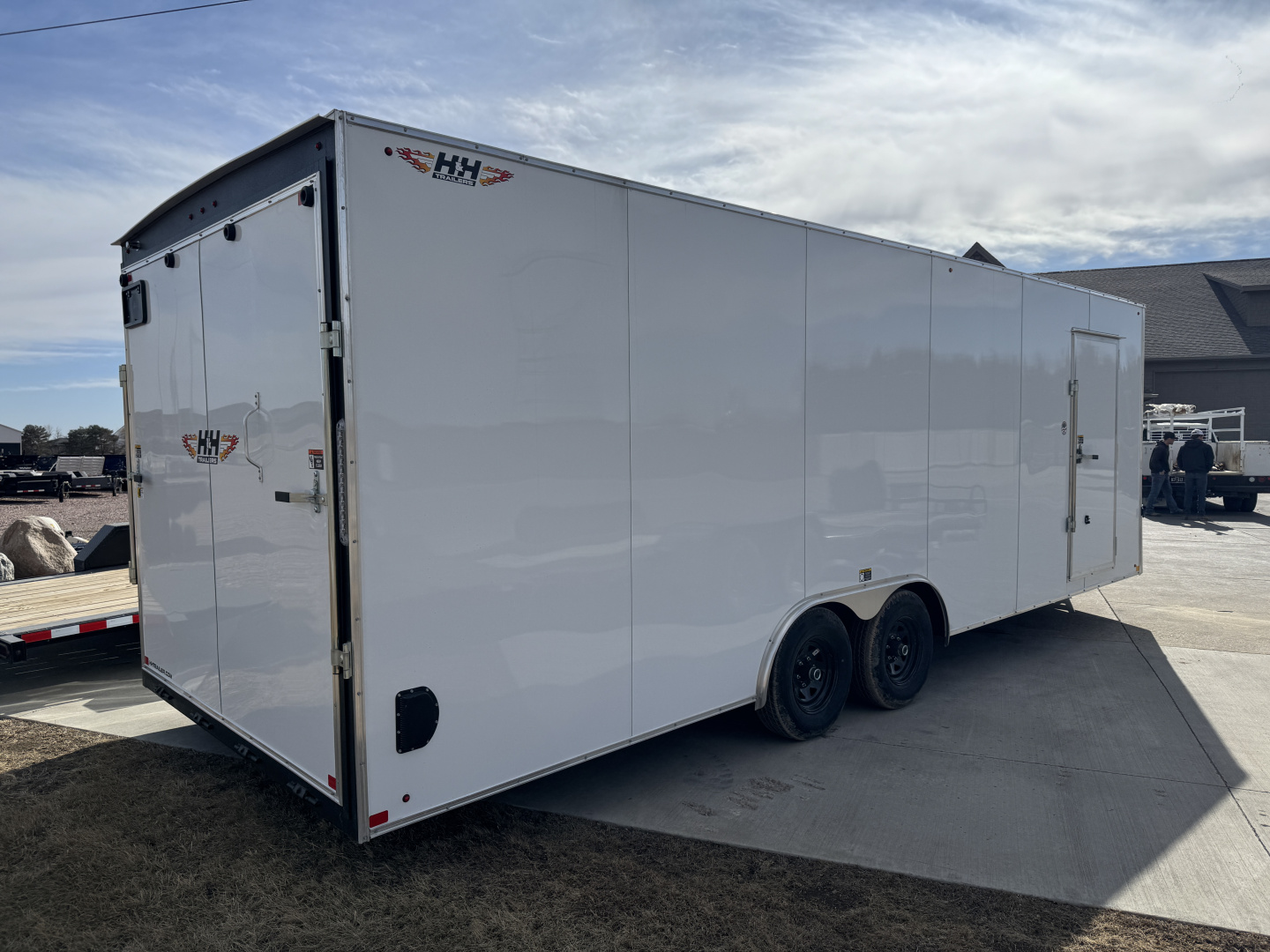 New 2026 H&H Trailers H10124FTCHV-10 Cargo / Enclosed Trailer