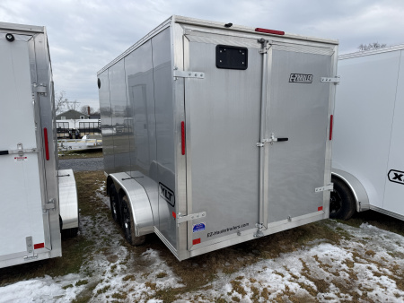 New 2026 E-Z Hauler EZEC7X14 XLT-BDP Cargo / Enclosed Trailer DOUBLE REAR DOORS FREE ALUMINUM WHEEL UPGRADE