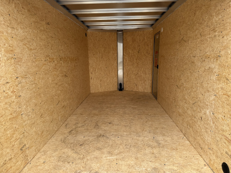 New 2026 E-Z Hauler EZEC7X14 XLT-BDP Cargo / Enclosed Trailer DOUBLE REAR DOORS FREE ALUMINUM WHEEL UPGRADE