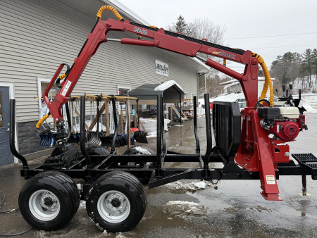 New 2026 Woody 130HD-T LOG TRAILER