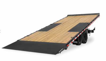New 2026 CAM Superline 22' HD Deckover Full **POWER** Tilt Equipment Hauler