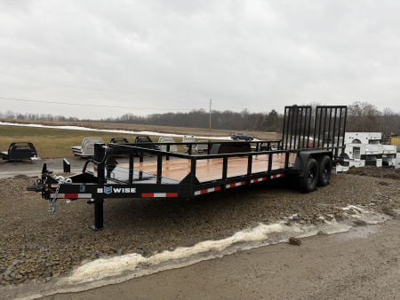 New 2026 BWISE EH22-14-HDLS 82  x 22' L Equipment Trailer 14K