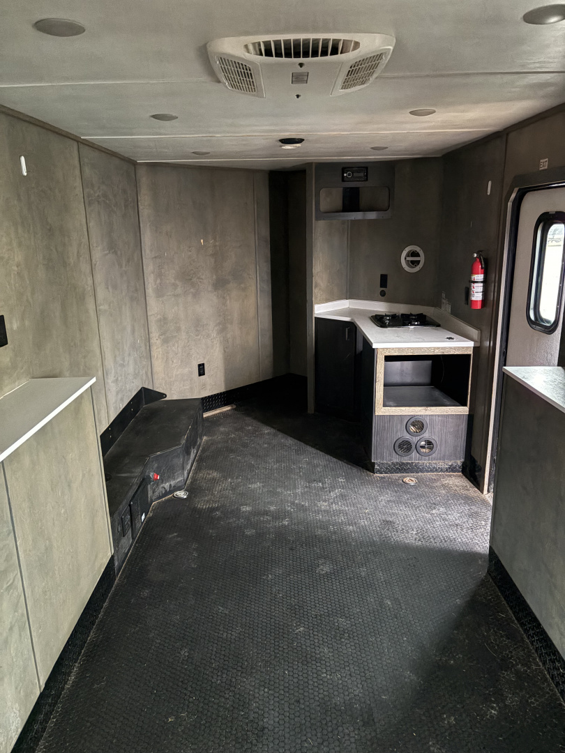 Used 2023 Team Lodge 8x18 heated office trailer