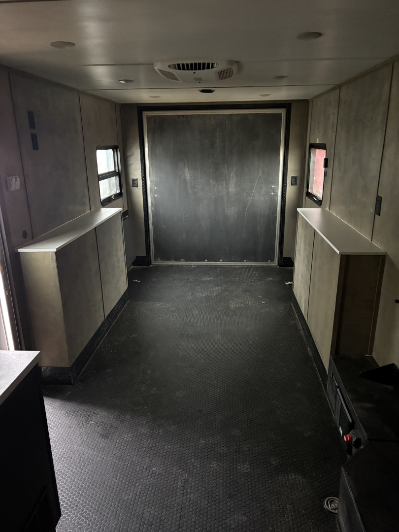 Used 2023 Team Lodge 8x18 heated office trailer