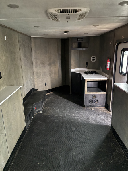 Used 2023 Team Lodge 8x18 heated office trailer