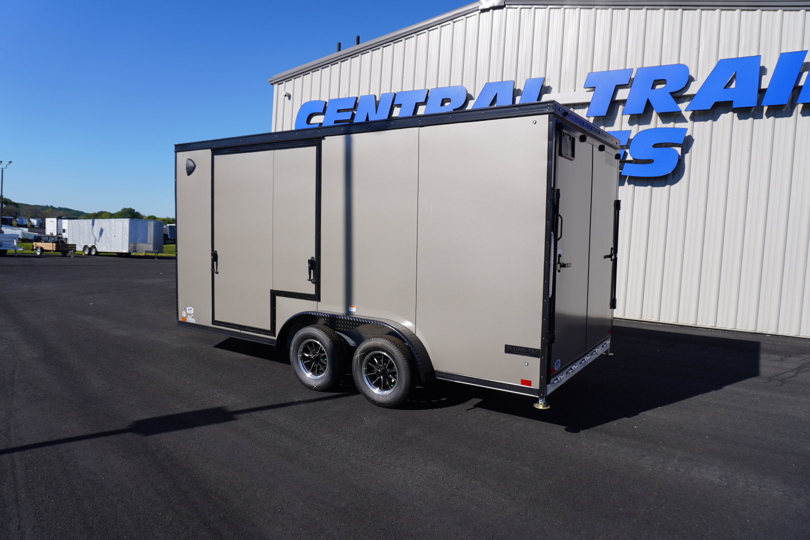 New 2026 Discovery Trailers 7.5x16 Enclosed Trailer W/Escape Door