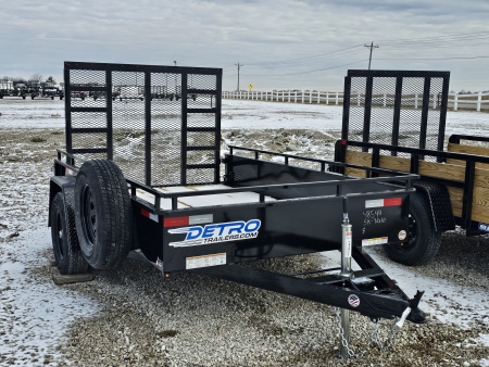 New 2026 Sure-Trac 6 x 10 Steel High Side 5K Utility Trailer