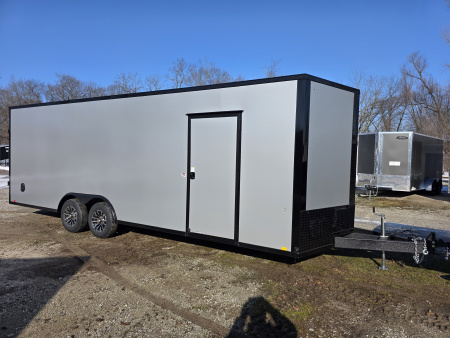 New 2026 Formula Trailers 8.5X24 SCREWLESS EXTERIOR BLACKOUT 7' INSIDE 10K GVWR Cargo / Enclosed Trailer