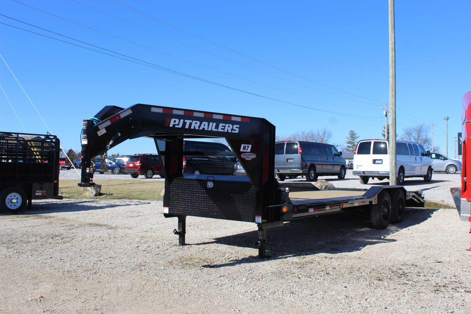 New 2026 PJ TRAILERS 102" x 24' H7 Equipment Trailer