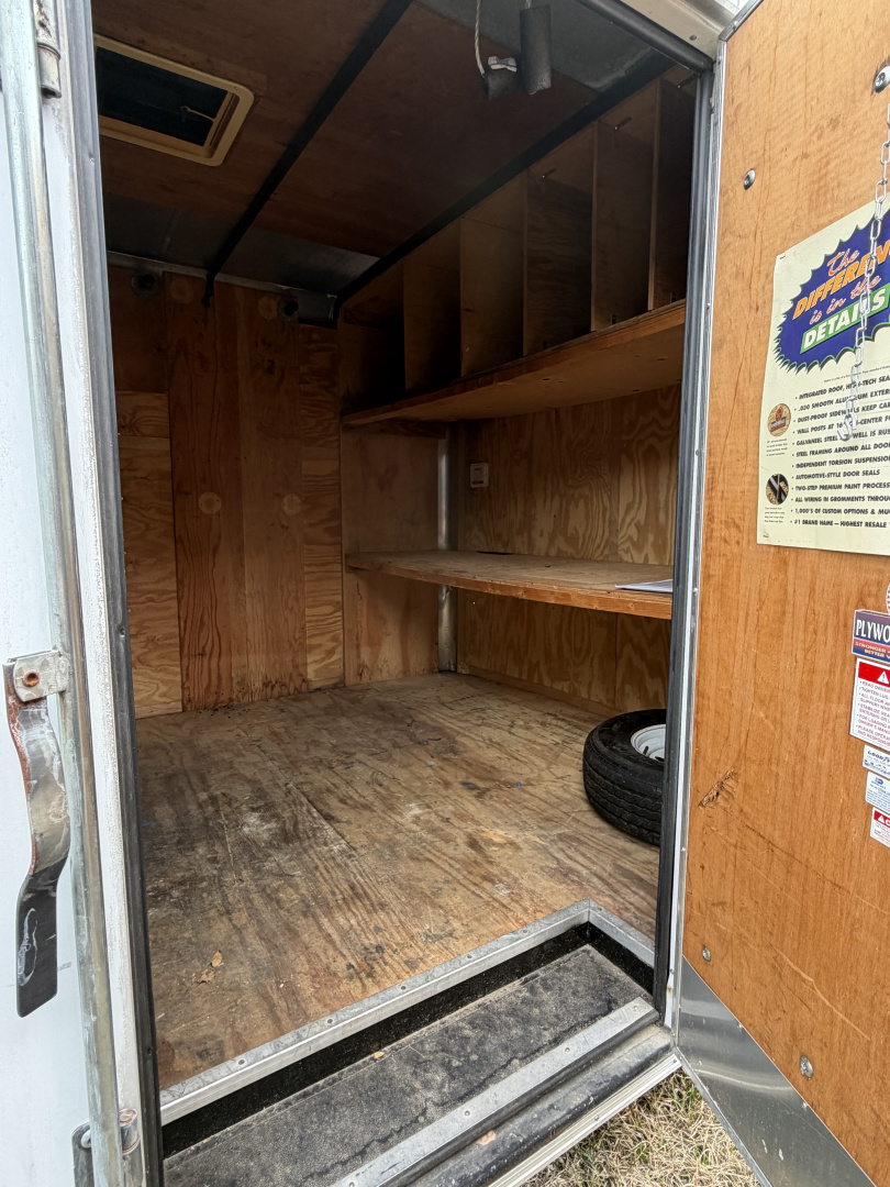 Used 2003 Pace American 8.5X18 Cargo / Enclosed Trailer