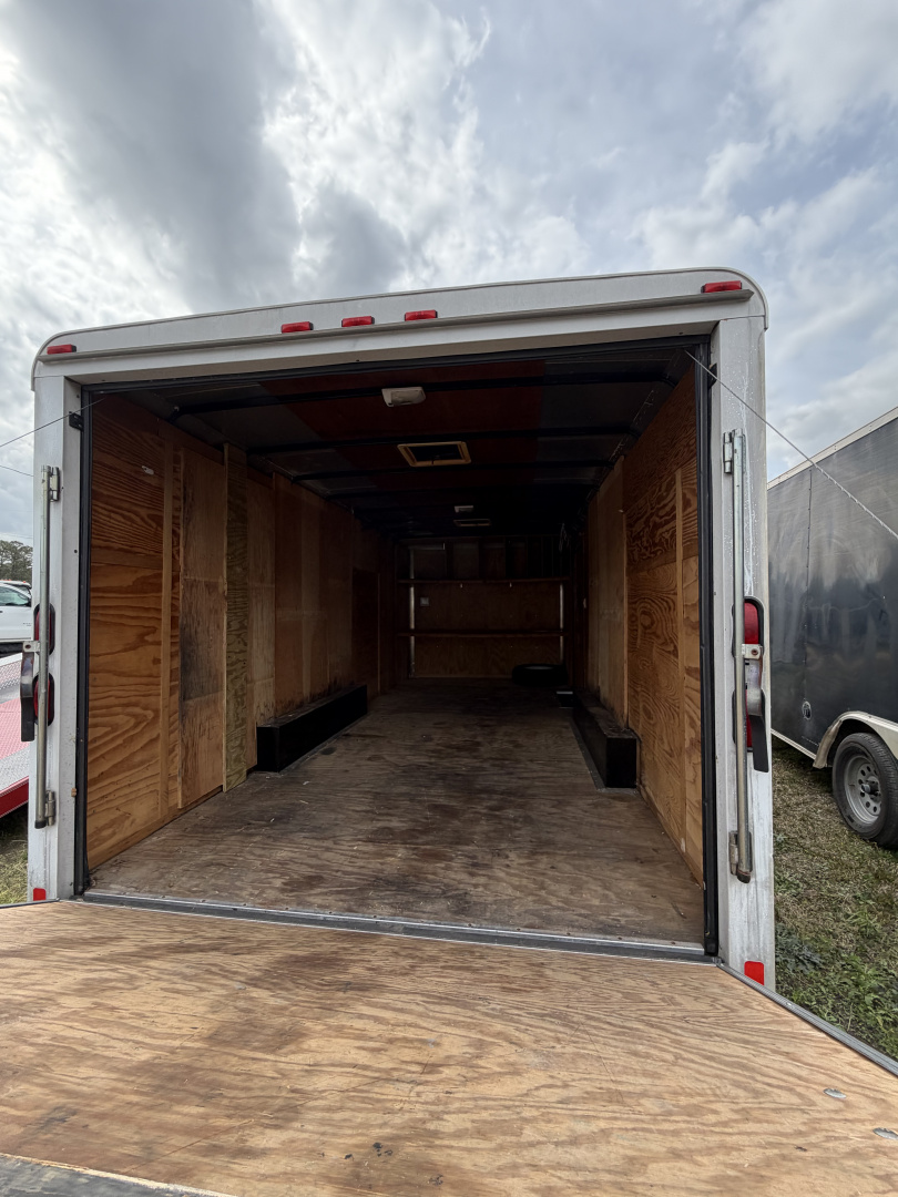 Used 2003 Pace American 8.5X18 Cargo / Enclosed Trailer