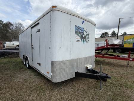 Used 2003 Pace American 8.5X18 Cargo / Enclosed Trailer
