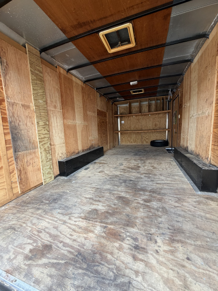 Used 2003 Pace American 8.5X18 Cargo / Enclosed Trailer