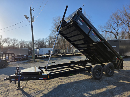 New 2026 Load Trail COMMERCIAL TELESCOPIC 83X14 DUMP TRAILER 2 FT SIDES 7 GA FLOOR Dump Trailer