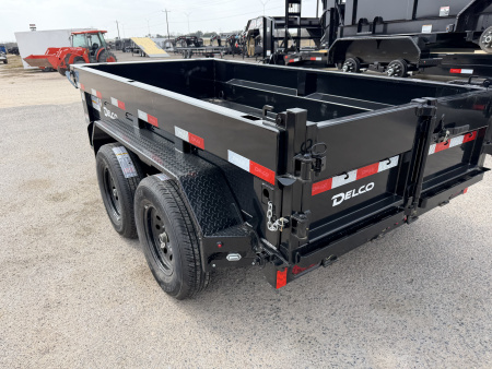 New 2026 Delco Trailers 5x10ft Dump Trailer
