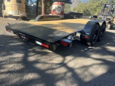 New 2026 Top Hat Trailers 83X18 10K Carhauler Utility Trailer