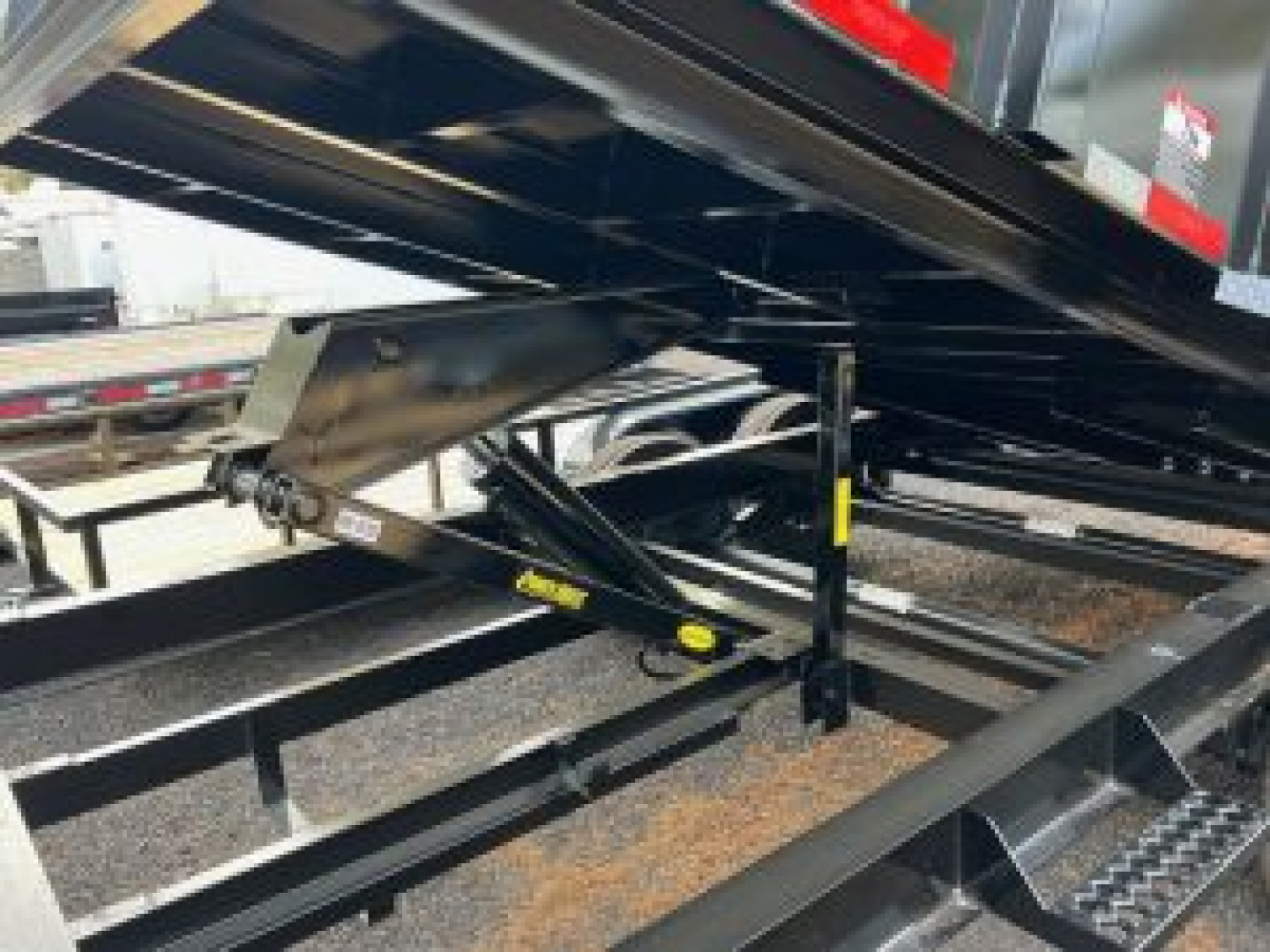 New 2026 Top Hat Trailers 7'X14' Gooseneck Dump Trailer 14000 lb G.V.W. 2' Sides Dump Trailer
