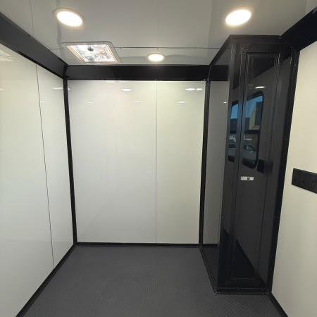 New 7x12TA White Dog Grooming Trailerilers