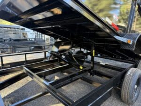 New 2026 Top Hat Trailers 14X83" DE14 4' Sides Dump Trailer