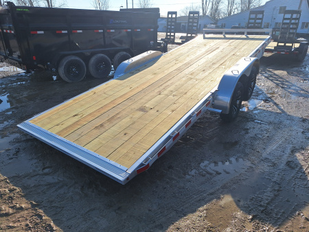 New 2026 H&H Trailers 82x20 Aluminum Speed Loader Tilt Trailer