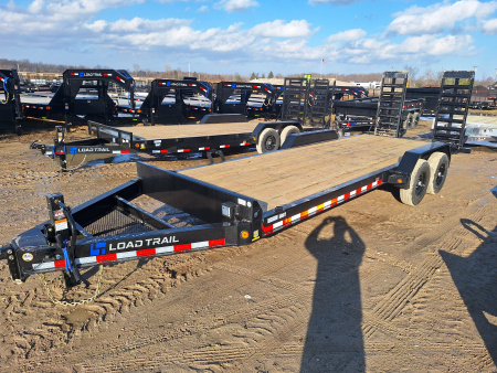 New 2026 Load Trail 83x22 I-Beam Equipment Trailer W/24  HD Ramps