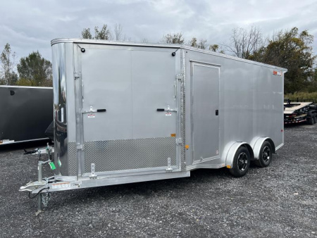 New 2024 ALCOM SNOPROE7.5X14 Snowmobile Trailer