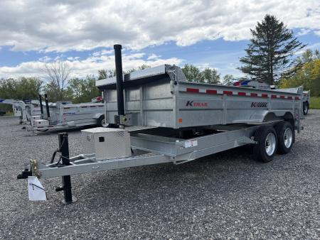 New 2024 K-Trail D8216-16-PS Dump Trailer