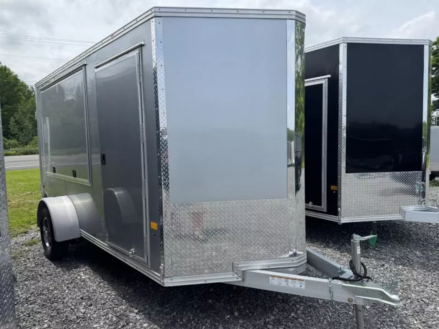 New 2025 Alcom-Stealth C6X12-IF STEALTH Cargo / Enclosed Trailer