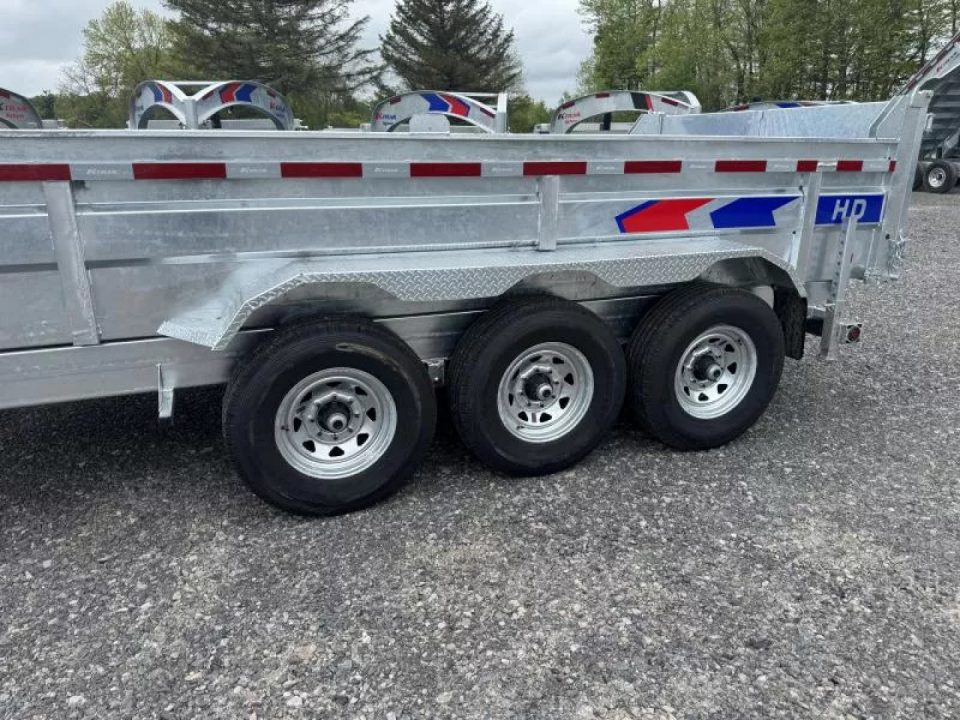 New 2025 K-Trail DGON8216-21K Dump Trailer