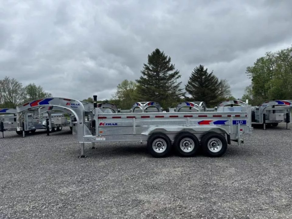 New 2025 K-Trail DGON8216-21K Dump Trailer