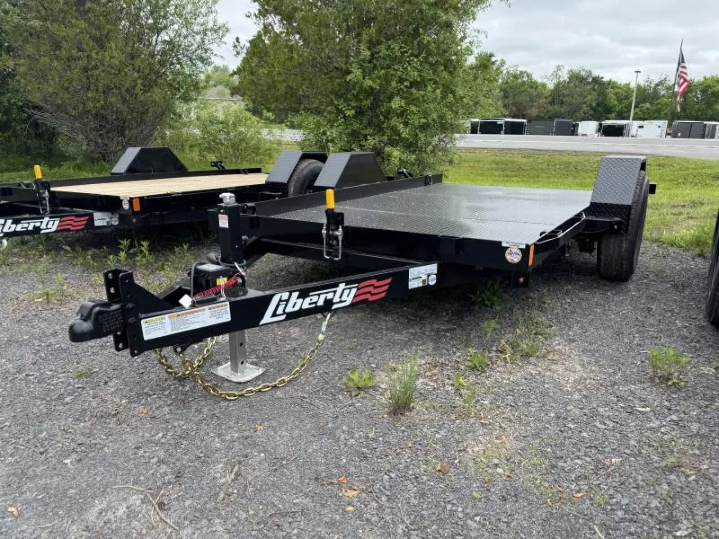 New 2025 Liberty LT7K79X12ASF Tilt Trailer