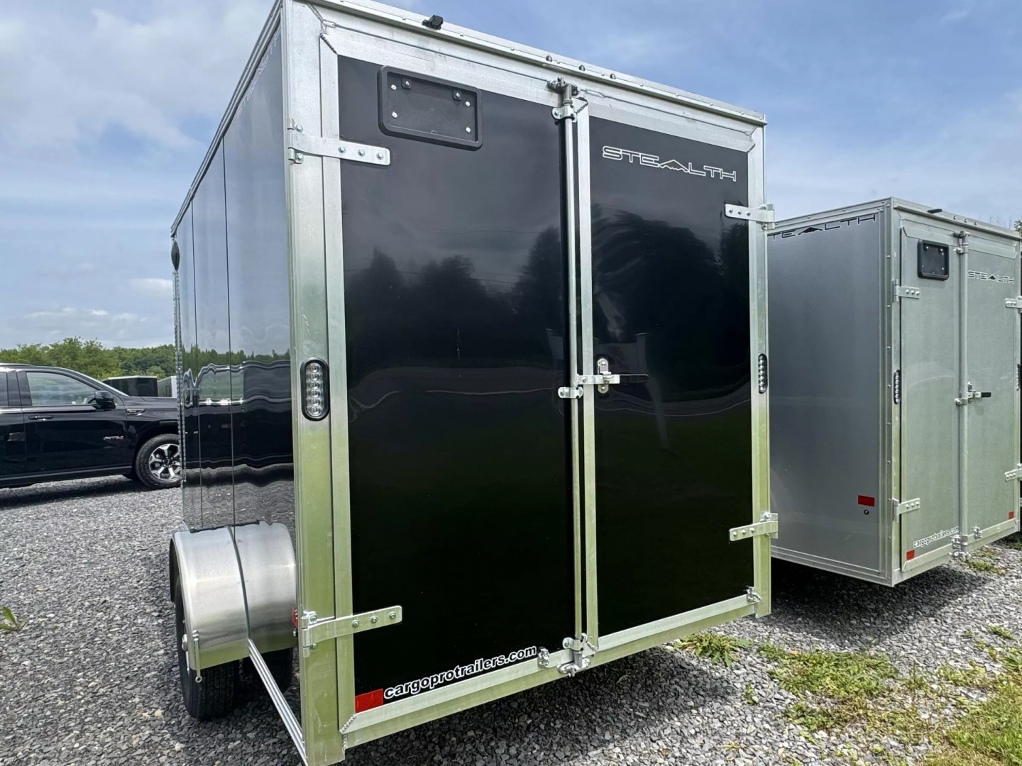 New 2025 ALCOM C7X12-IF SA STEALTH Cargo / Enclosed Trailer