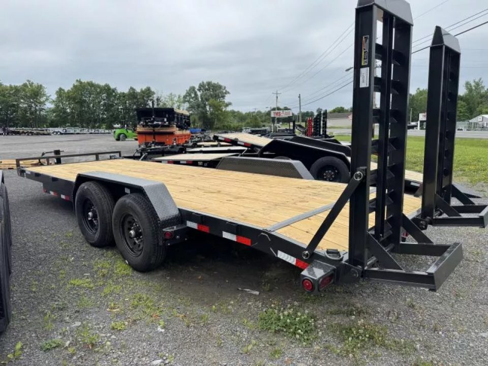 New LOAD TRAIL 83" X 22' TANDEM AXLE EQUIPMENT HAULER