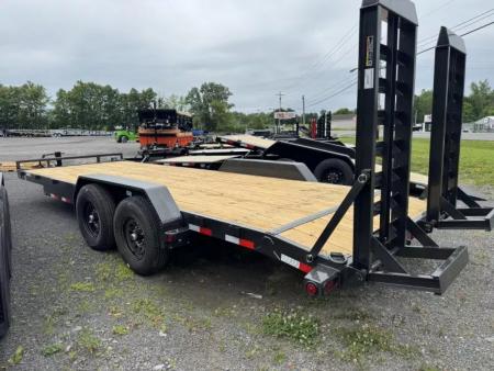New LOAD TRAIL 83" X 22' TANDEM AXLE EQUIPMENT HAULER