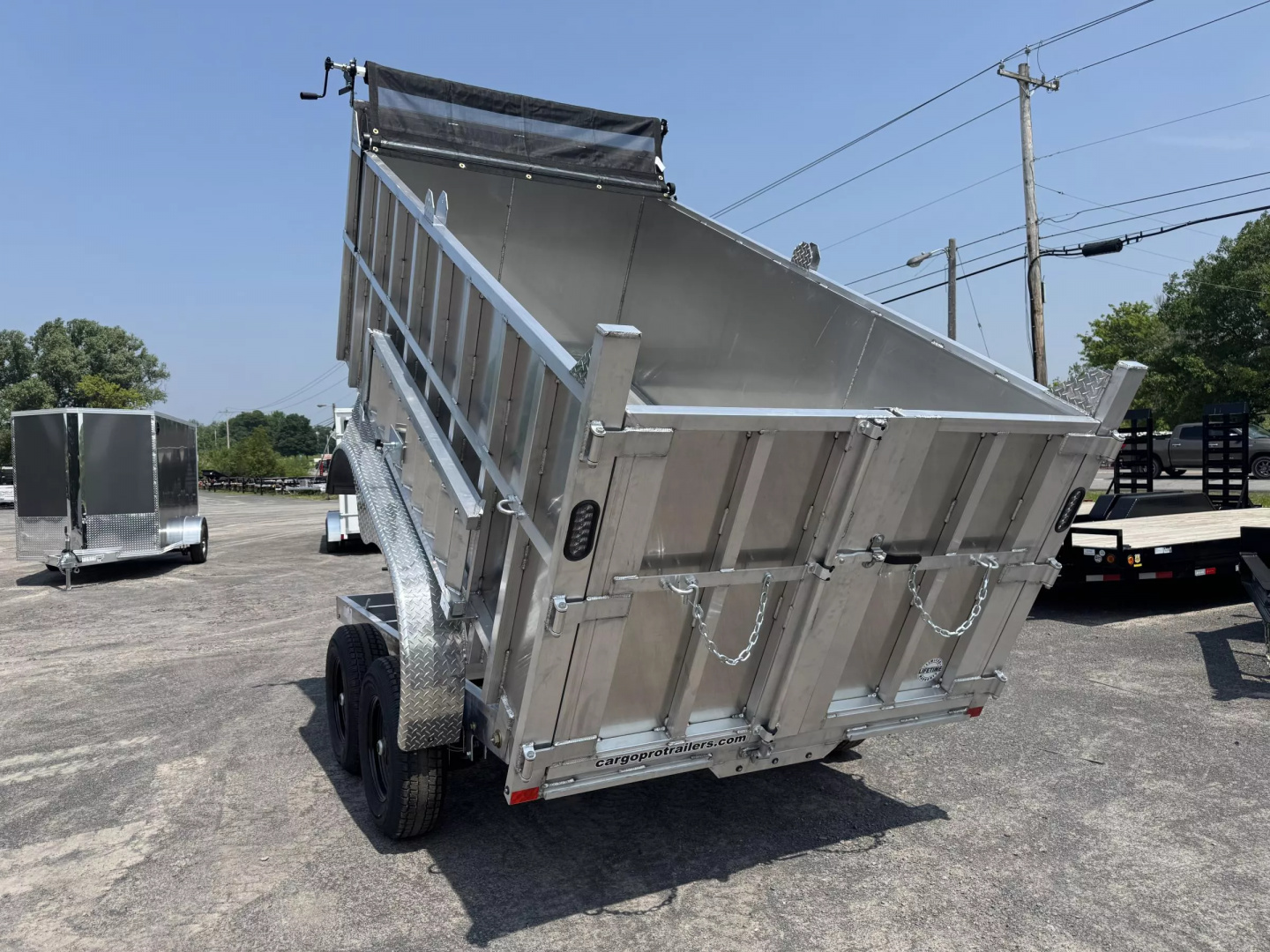 New 2025 CargoPro Trailers CODP6X12 Dump Trailer ALCOM
