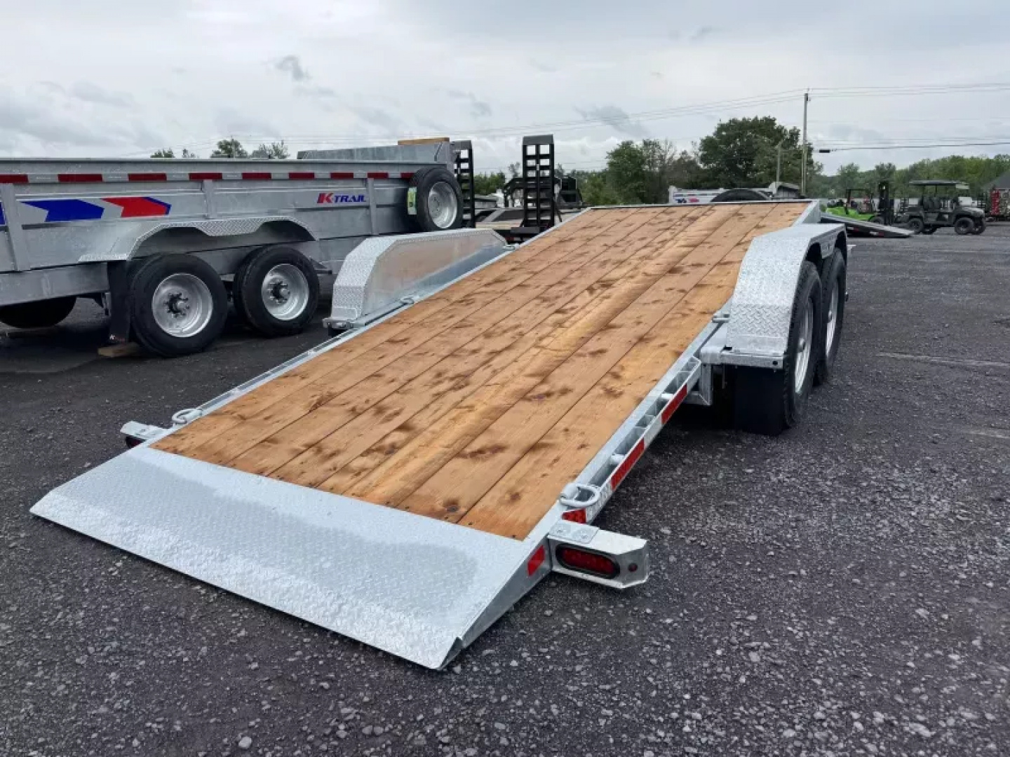 New 2026 K-Trail TI8216+4-14 Tilt Trailer