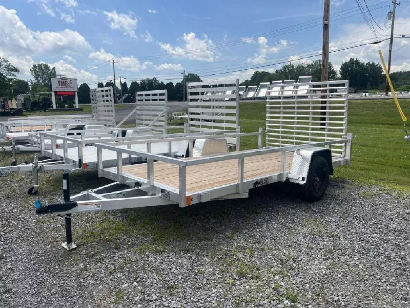 New 2026 Black Rhino EXS610 Utility Trailer