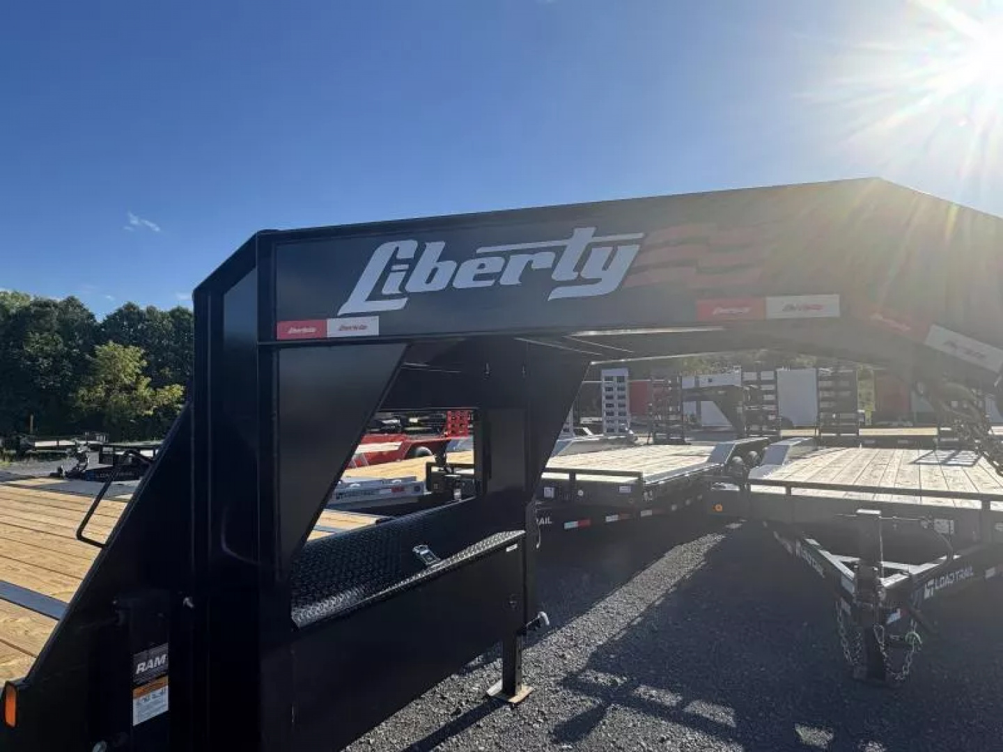 New 2025 Liberty LF14K102X20+5GNPF Flatbed Trailer