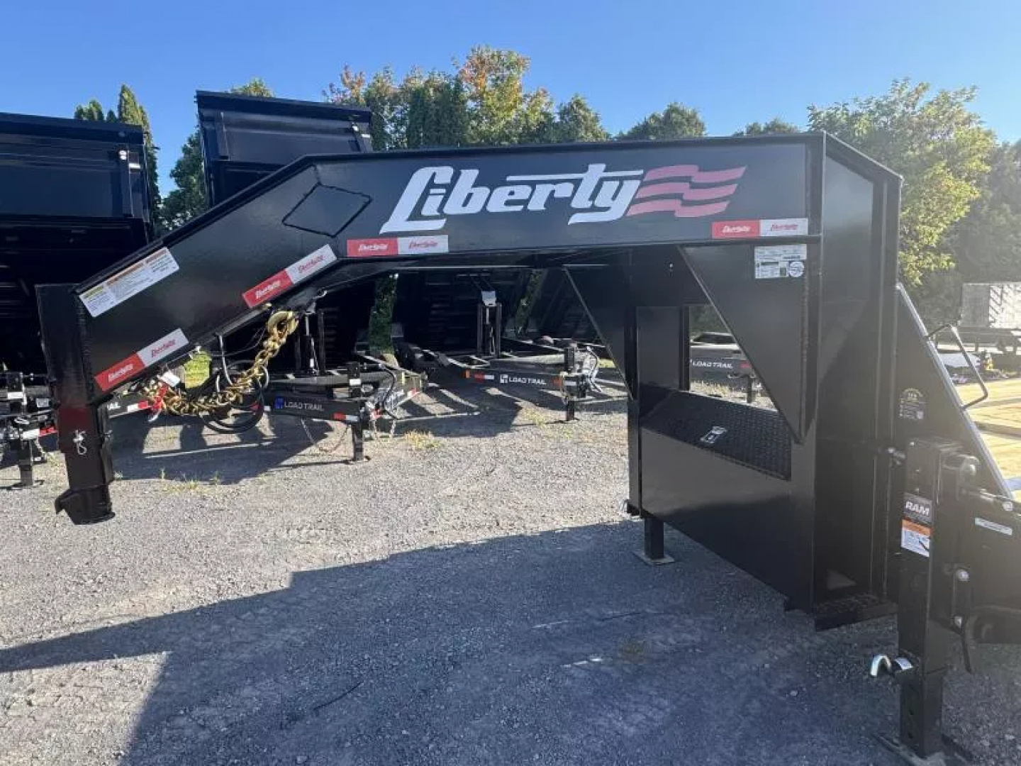 New 2025 Liberty LF22K102X25+5B12GNPF Flatbed Trailer