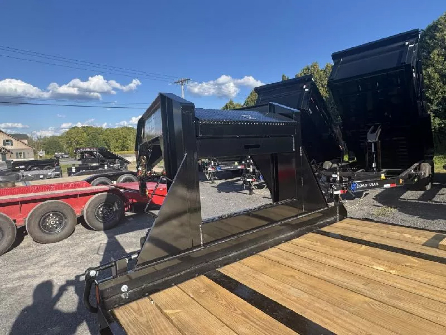 New 2025 Liberty LF22K102X25+5B12GNPF Flatbed Trailer