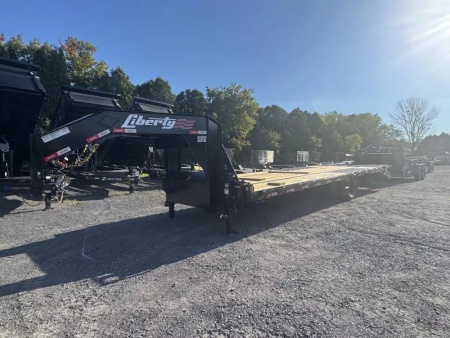 New 2025 Liberty LF22K102X25+5B12GNPF Flatbed Trailer