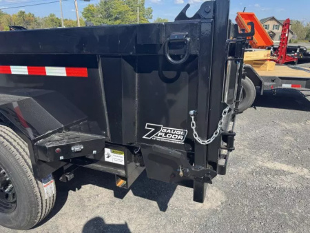 New 2026 Good Guys DL716R-2' SIDES Dump Trailer
