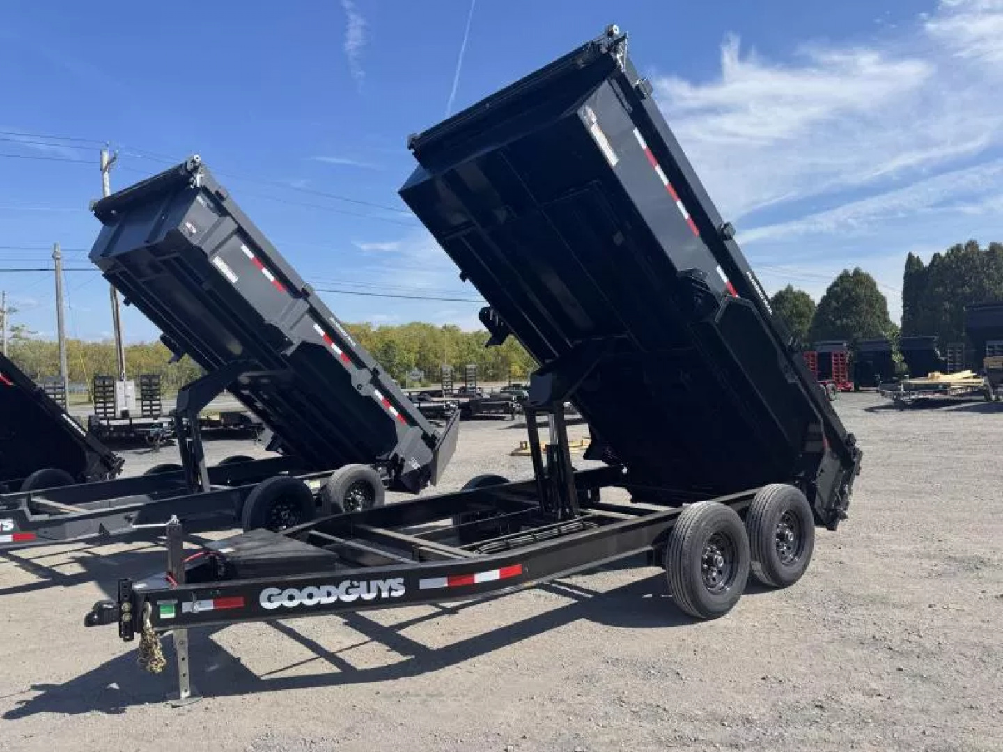 New 2026 Good Guys DG714B Dump Trailer